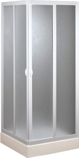 Cabina doccia angolare FORTE "Vela", ca. 75 x 90 x cm