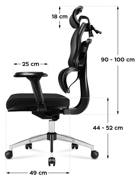Mark Adler Expert 4.9 Sedia da ufficio nera