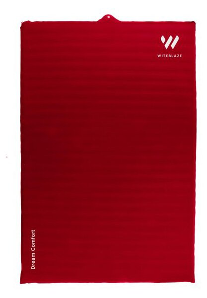 Materasso gonfiabile matrimoniale Witeblaze DREAM COMFORT, auto-gonfiante, colore nero e rosso