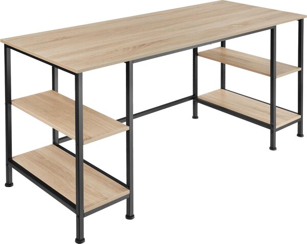 Scrivania per computer tectake® Stoke 137 x 55 x 75 cm