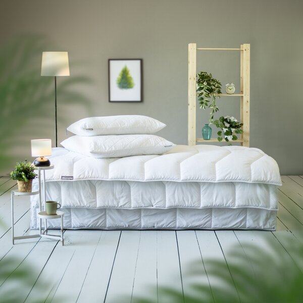 Piumino per tutte le stagioni Dunlopillo Home 155x220 cm | Piumino morbido e traspirante