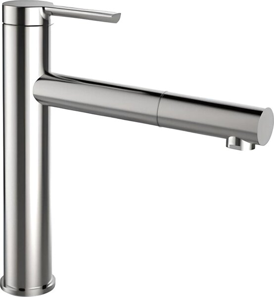 Rubinetto da cucina Solido CA1116IU ECO bocca lunga - resistente alla pressione, acciaio inox