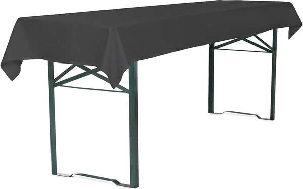 Tovaglia TexDeko per set tenda birra 100x250cm, lavabile (antracite)