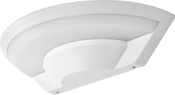 Applique da esterno a LED SETA White | 10W IP54 1450 lumen bianco neutro | luce da esterno applique semicircolare luce da giardino luce da terrazzo luce da ingresso moderna