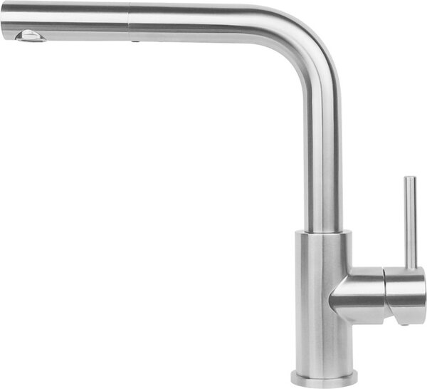 Miscelatore monocomando Reginox Palm in acciaio inox spazzolato