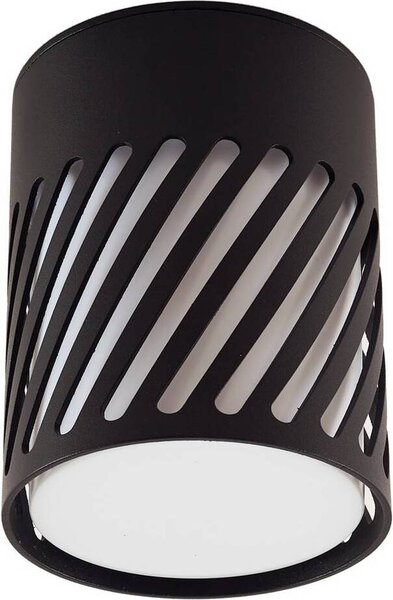 Plafoniera da esterno Lindby Lurinda, 10,5 cm, nero, alluminio