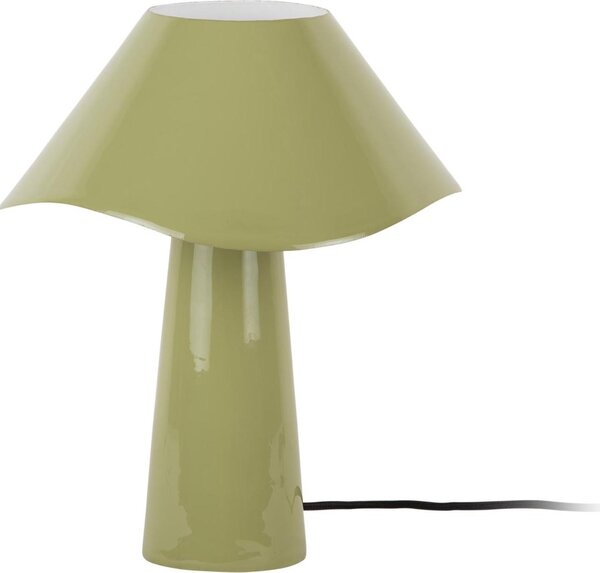 Leitmotiv - Lampada da tavolo Ameno - Tè verde - Ø28cm Lampada da tavolo - Lampada da comodino, soggiorno, camera da letto
