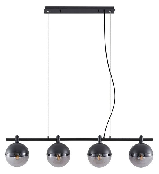 Lucande Dustian, lampada a sospensione a 4 luci