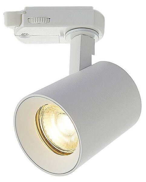 Faretto a binario Arcchio Iavo, bianco, 13 cm, trifase, GU10