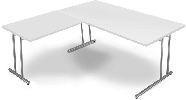 Combinazione angolare Start Up, varie dimensioni, bianco, Dimensioni combinazione angolare:180 x 180 cm
