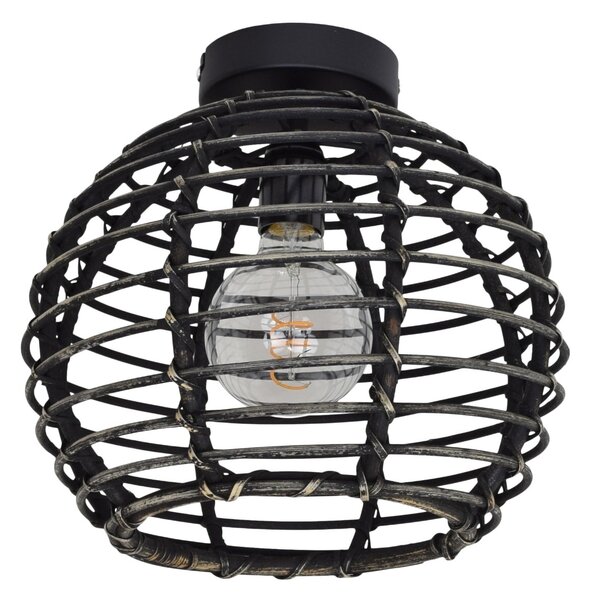 Urban Interiors - Lampada da soffitto - Bambù nero - Ø30