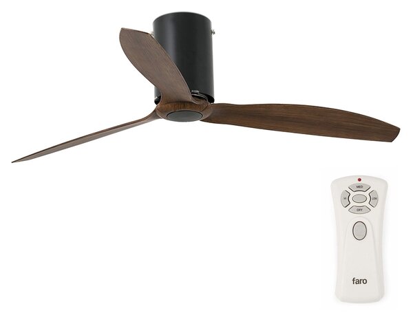 FARO 32042 - Ventilatore da soffitto MINI TUBE FAN con telecomando marrone