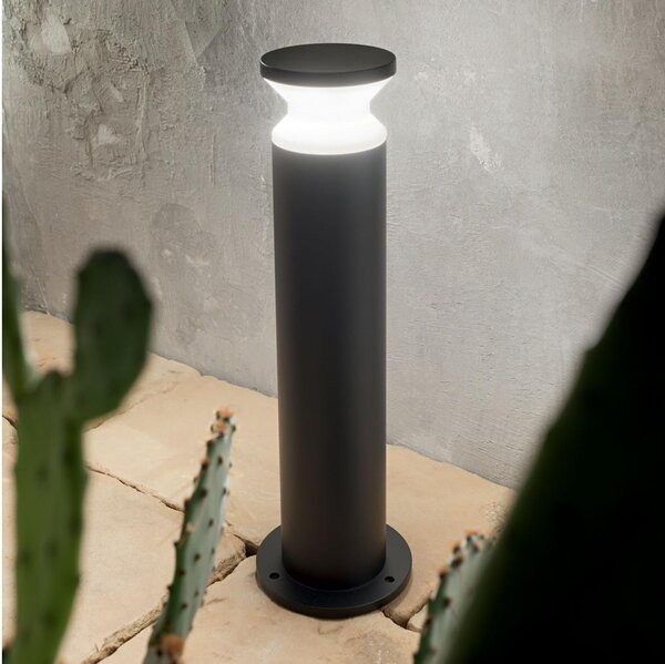 Ideal Lux - Lampada da esterno TORRE 1xE27/15W/230V 60 cm IP65 nero