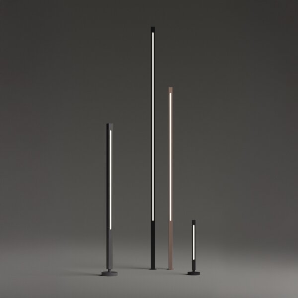 Ideal Lux - Lampada da esterno LED JEDI LED/12W/230V 80 cm CRI 90 IP65 marrone