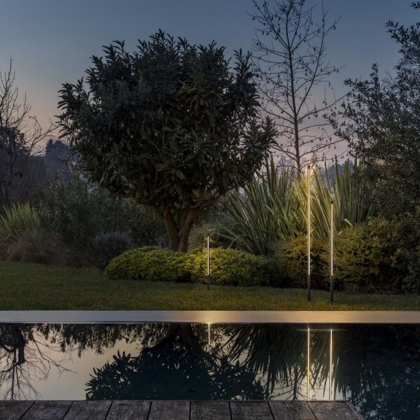 Ideal Lux - Lampada LED da esterno JEDI LED/7W/230V 40 cm CRI 90 IP65 antracite