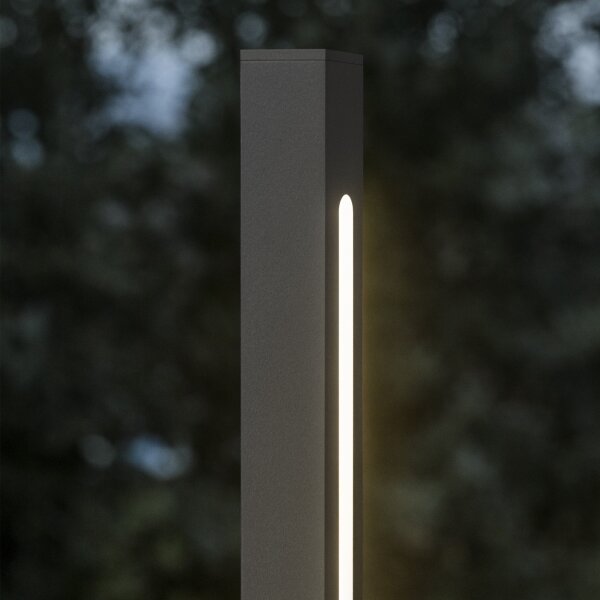 Ideal Lux - Lampada LED da esterno JEDI LED/7W/230V 40 cm CRI 90 IP65 antracite