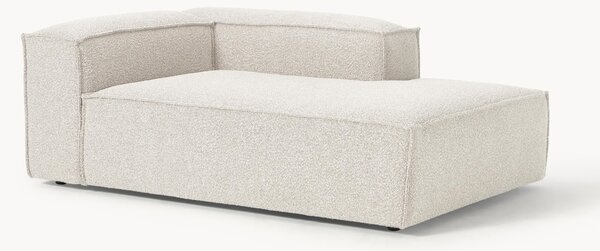 Modulo angolare chaise loungue in bouclé Lennon