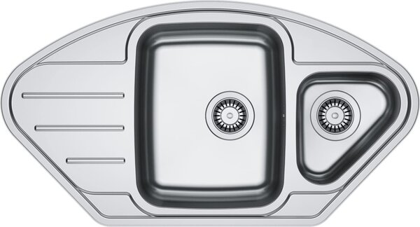 FRANKE SPARK SKX 651-E lavello in acciaio inox, liscio Scarico a sinistra / Lavello ad angolo / Lavello da appoggio
