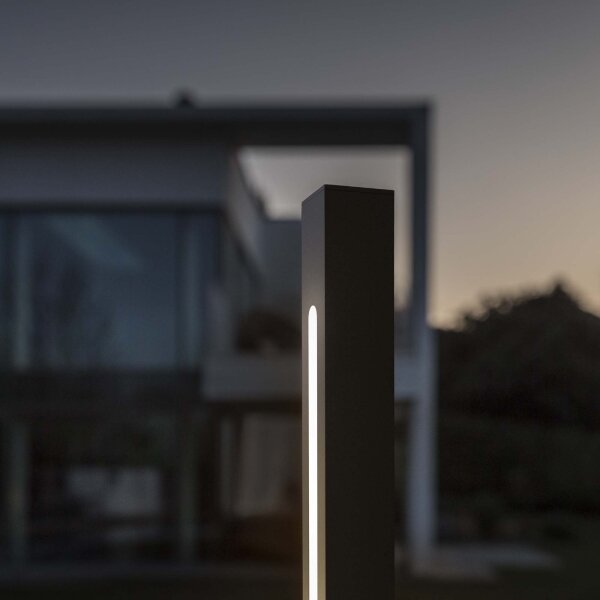 Ideal Lux - Lampada LED da esterno JEDI LED/7W/230V 40 cm CRI 90 IP65 antracite