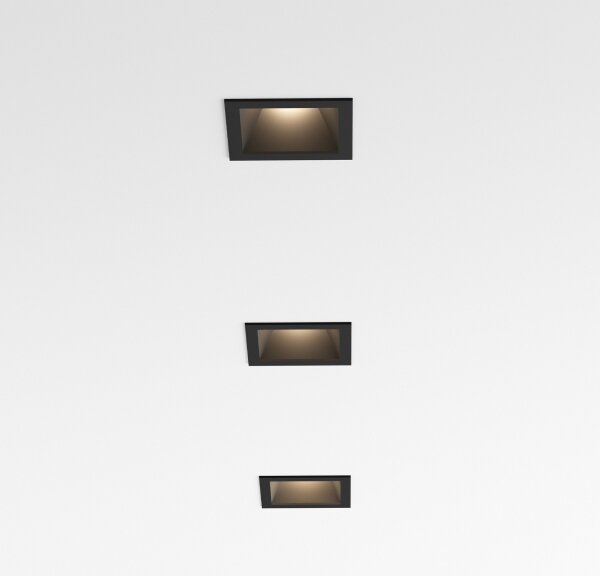 Ideal Lux - Faretto da incasso LED GAME TRIM LED/11W/230V 8,4x8,4 cm IP40 nero