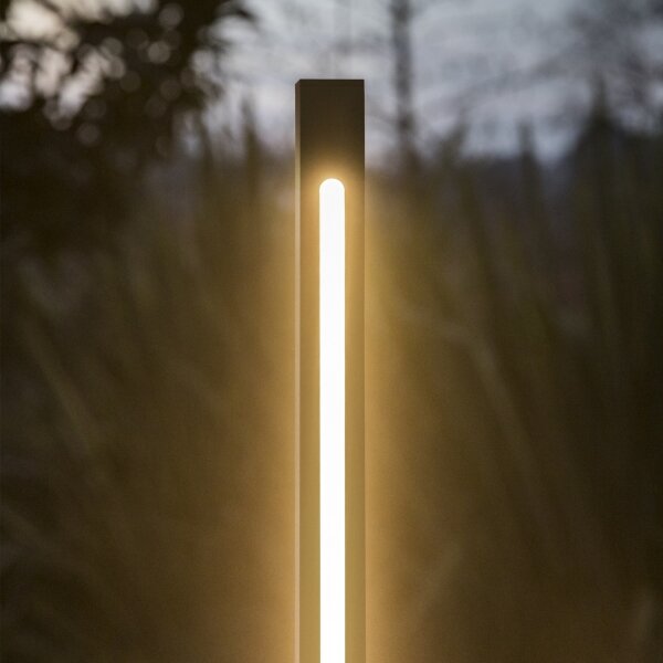 Ideal Lux - Lampada LED da esterno JEDI LED/7W/230V 40 cm CRI 90 IP65 antracite