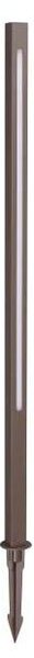 Ideal Lux - Lampada da esterno LED JEDI LED/12W/230V 80 cm CRI 90 IP65 marrone