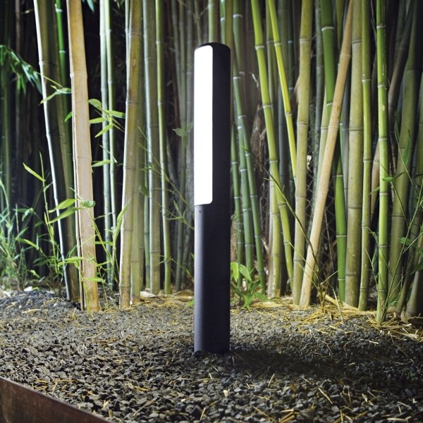 Ideal Lux - Lampada LED da esterno ETERE LED/9,5W/230V 60 cm CRI 90 IP44 antracite