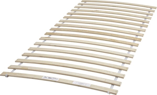 Griglia a rotelle >Toulouse< in betulla naturale, legno lamellare - 90x1x192,5 cm (LxAxP)