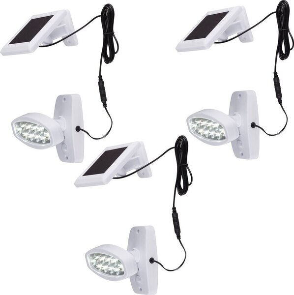 Set di 3 applique a LED con rilevatore di movimento