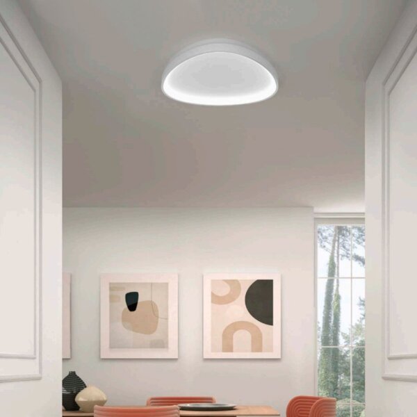Plafoniera led promoingross tris pl35wh metallo metacrilato - Promoingross