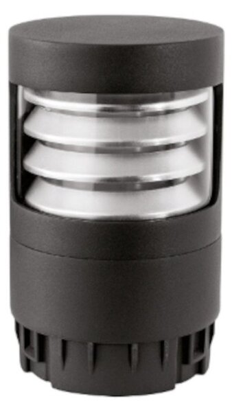Lampioncino moderno gea led ges2370+ges2402 led ip65 alluminio metacrilato - Gea Led
