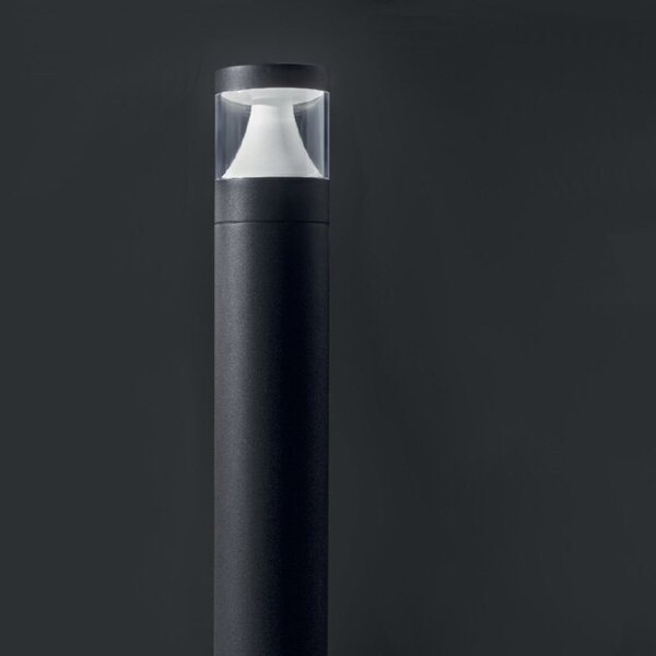 Lampioncino moderno gea led ges2390+ges2400 led ip65 alluminio metacrilato - Gea Led