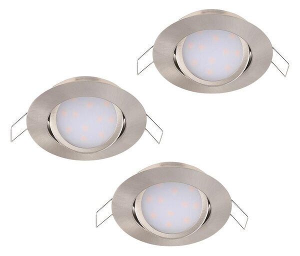 Eglo 32806 - KIT 3x Lampada LED da incasso MUNIZ 1xLED/6W/230V