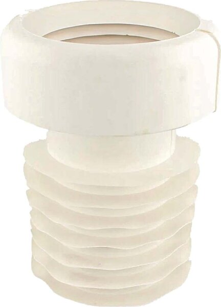 Raccordo per scarico WC tecuro, 170 mm, accorciabile, Ø 90/110 mm