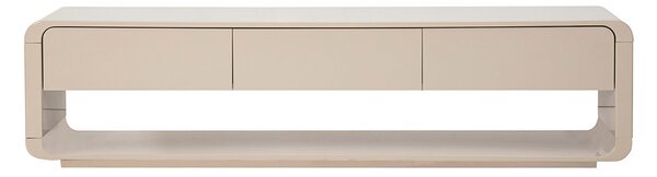 Mobile TV design beige lucido con 3 cassetti L179.5 cm SAILOR