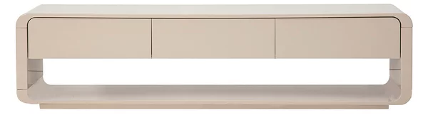 Mobile TV design beige lucido con 3 cassetti L179.5 cm SAILOR