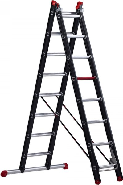 Scala multiuso Altrex Mounter ZR 2040 con 2x8 pioli