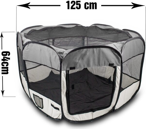 Box per cuccioli Bituxx verde MS-16144