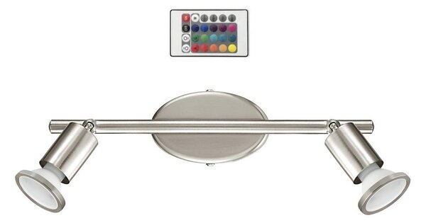 Eglo 75384 - Luce Spot a LED BUZZ-C 2xGU10/4W/230V