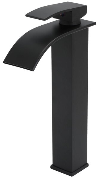 Miscelatore monocomando per bagno con bocchetta a cascata