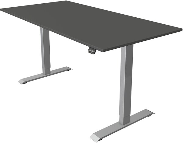 Kerkmann 2274 Kerkmann Move 1 höhenverstellbarer Schreibtisch anthrazit rechteckig