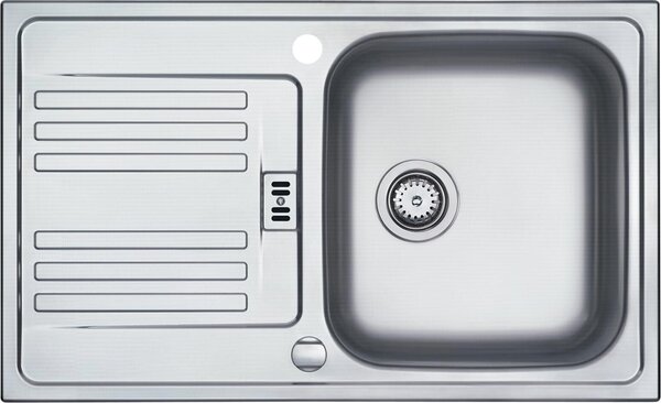 Franke Euroform - Lavello in acciaio inox EFL 614-78, 780x475 mm, struttura intrecciata 101.0684.387