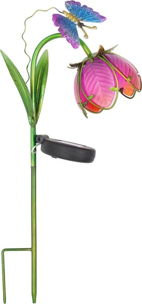 Lampada solare a forma di fiore Soley