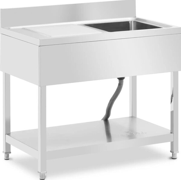 Expondo Royal Catering Lavello - 1 vasca - Acciaio inox - 100 x 60 cm -