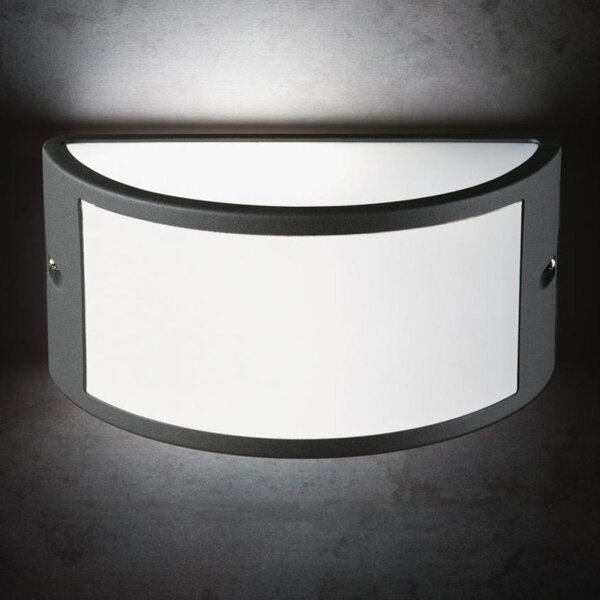 Applique moderno sovil umbe aperta 473 16 e27 led alluminio - Sovil Illuminazione