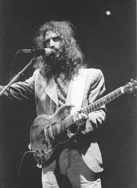 Fotografia Frank Zappa 1974, (30 x 40 cm)
