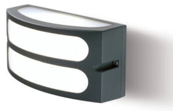 Applique moderno sovil squba 175 16 e27 led alluminio - Sovil Illuminazione