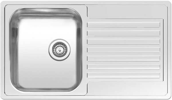 REGINOX Elite lavello CENTURIO R10 in acciaio inox lucido / Lavello da appoggio