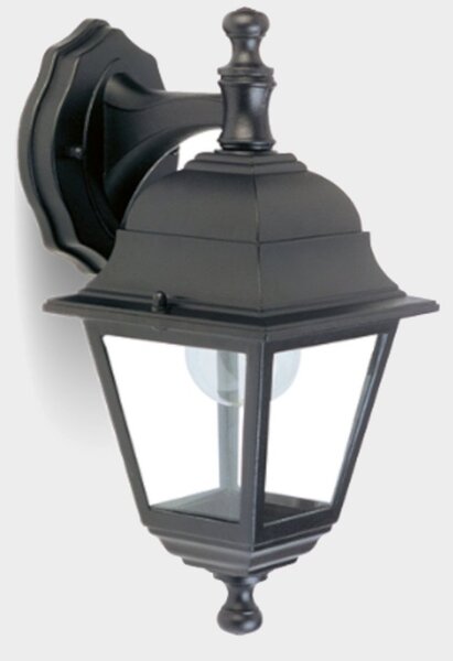 Applique classico sovil nano 160 06 e27 led alluminio vetro - Sovil Illuminazione