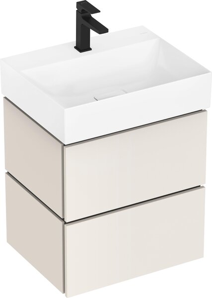 Hansgrohe Xilesa E meuble sous-lavabo pour lavabos, 2 tiroirs, 580x470x620mm, 54254780, 54254780
